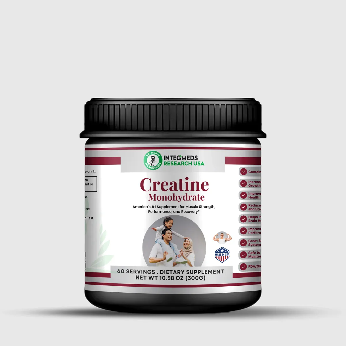 INTEGMEDS Creatine Monohydrate 300 G