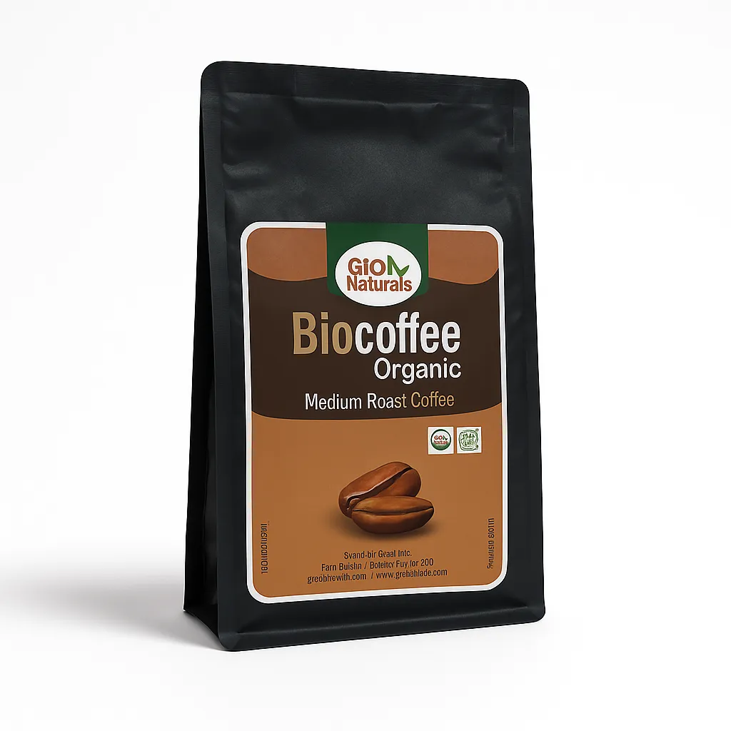 GN Biocoffee Organic Medium Roast Coffee 250 G