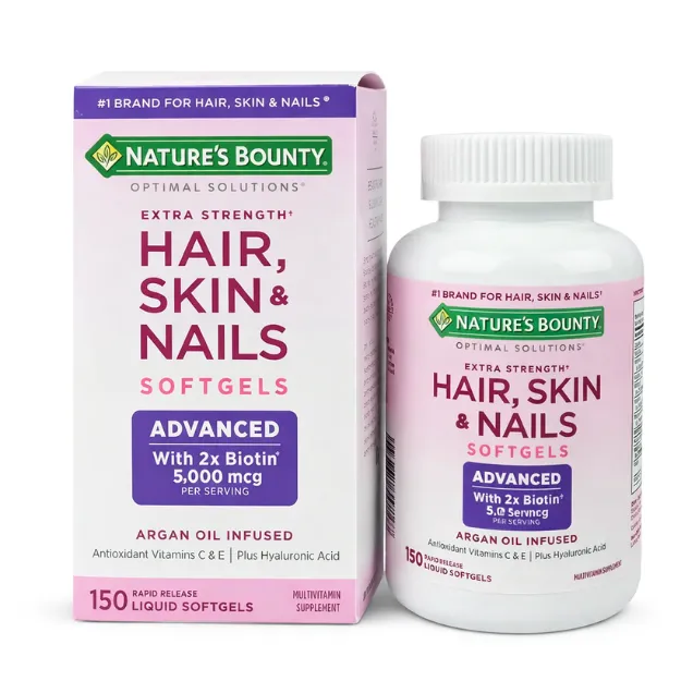 Nature's Bounty Advanced Hair Skin & Nails 150 Capsules