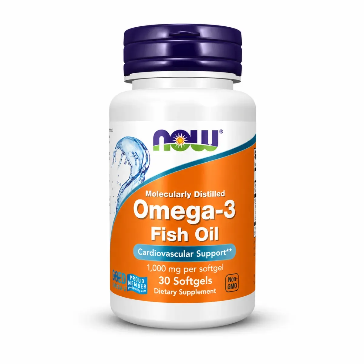 NOW Omega-3 Fish Oil 1000mg 30 Softgels