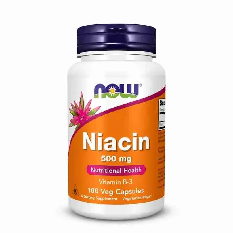 NOW Niacin 100 Capsules